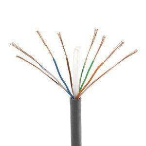 超六类网线和超五类网线，电源线以及光纤终端盒